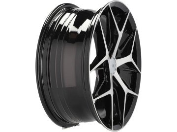 Jantes Look Hyundai Elantra 17x7 5X114.3 ET 40 67.1 (Preto Polido)