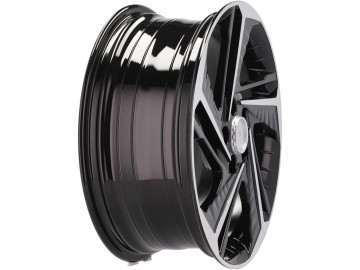 Jantes Look Hyundai Elantra 17x7 5X114.3 ET 43.5 67.1 (Preto Polido)