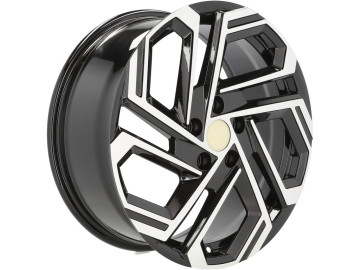 Jantes Look Hyundai Elantra 18x7.5 5X114.3 ET 51 67.1 (Preto Polido)