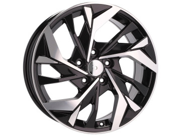 Jantes Look Hyundai Elantra ix35 17x6.5 5X114.3 ET 48 67.1 (Preto Polido)