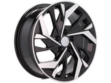 Jantes Look Hyundai Elantra ix35 17x6.5 5X114.3 ET 48 67.1 (Preto Polido)