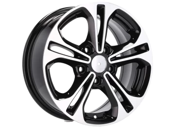 Jantes Look Hyundai   I20  15x6.5 5X114.3 ET 45 67.1  Preto Polido