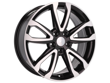 Jantes Look Hyundai Santa Fe 18x7.5 5X114.3 ET 49.5 67.1 (Preto Polido)