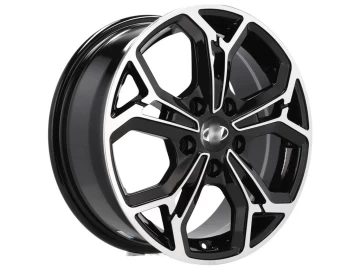 Jantes Look Hyundai Santa Fe 19x7.5 5X114.3 ET 50.5 67.1 (Preto Polido)
