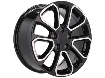 Jantes Look Jeep 18x8 5X127 ET 50 71.5 (Preto Polido)