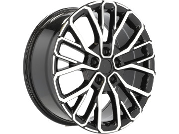Jantes Look Jeep Gladiator 21x9 5X127 ET 50 71.5 (Preto Polido)