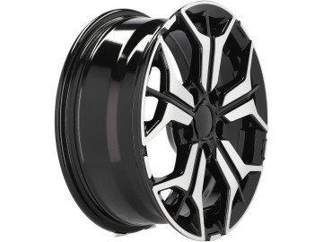 Jantes Look KIA Carens 16x6.5 5X114.3 ET 40 67.1 (Preto Polido)