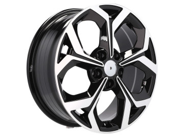 Jantes Look KIA Ceed Optima 17x7 5X114.3 ET 53 67.1 (Preto Polido) 