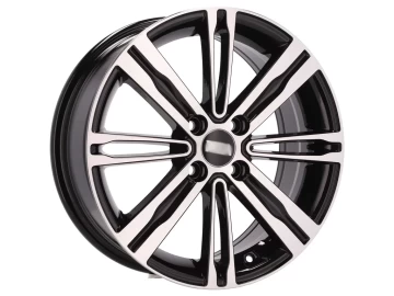 Jantes Look Kia 16x6.5 4X100 ET 48 54.1 (Preto Polido)