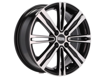 Jantes Look Kia 16x6.5 4X100 ET 48 54.1 (Preto Polido)