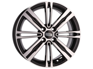 Jantes Look Kia 16x6.5 4X100 ET 48 54.1 (Preto Polido)