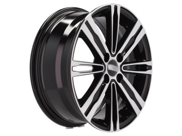 Jantes Look Kia 16x6.5 4X100 ET 48 54.1 (Preto Polido)