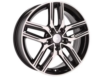 Jantes Look Kia Forte 17x6.5 5X114.3 ET 50 67.1 (Preto Polido)