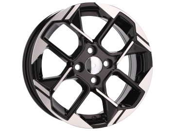 Jantes Look Kia Picanto 14x5.5 4X100 ET 40 54.1 (Preto Polido)