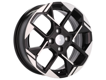Jantes Look Kia Picanto 14x5.5 4X100 ET 40 54.1 (Preto Polido)