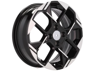 Jantes Look Kia Picanto 14x5.5 4X100 ET 40 54.1 (Preto Polido)