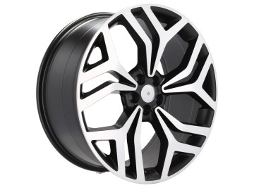 Jantes Look Land Rover Evoque Conceito 21x9.5 5X108 ET 45 63.3 (Preto Polido Metade Matte)