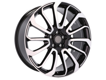 Jantes Look Land Rover HSE Sport 22x9.5 5X120 ET 45 72.6 (Preto Polido) 