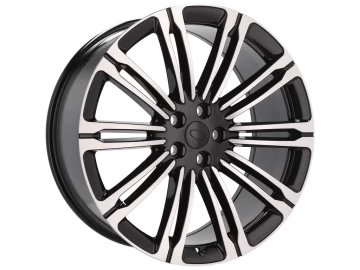 Jantes Look Range Rover Velar 24x9.5 5X120 ET 40 72.6 (Preto Polido)