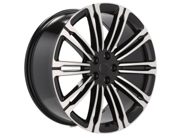 Jantes Look Range Rover Velar 24x9.5 5X120 ET 40 72.6 (Preto Polido)