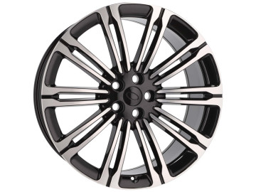 Jantes Look Range Rover Velar 24x9.5 5X120 ET 40 72.6 (Preto Polido)