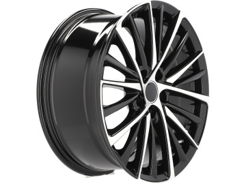 Jantes Look Lexus IS200 18x8 5X114.3 ET 42 60.1 (Preto Polido)