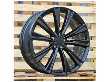 Jantes Look Lexus IS200 21x8 5X114.3 ET 40 60.1 (Preto Polido Metade Matte)