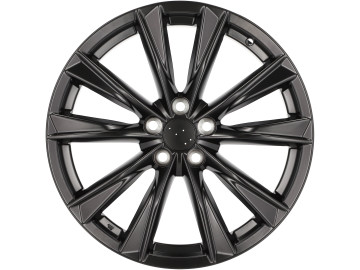 Jantes Look Lexus IS200 21x8 5X114.3 ET 40 60.1 (Preto Polido Metade Matte)