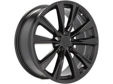 Jantes Look Lexus IS200 21x8 5X114.3 ET 40 60.1 (Preto Polido Metade Matte)