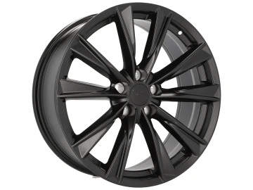 Jantes Look Lexus IS200 21x8 5X114.3 ET 40 60.1 (Preto Polido Metade Matte)