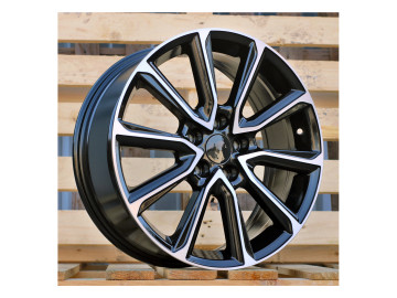 Jantes Look Lexus Nx300 F Sport 18x7.5 5X114.3 ET 35 60.1 (Preto Polido)