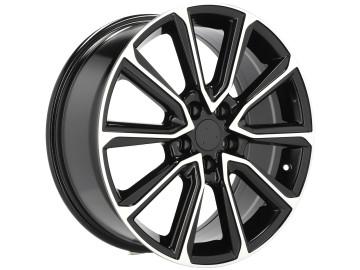 Jantes Look Lexus Nx300 F Sport 18x7.5 5X114.3 ET 35 60.1 (Preto Polido)