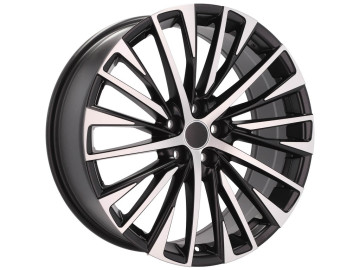 Jantes Look Lexus RX 19x8 5X114.3 ET 40 60.1 (Preto Polido)