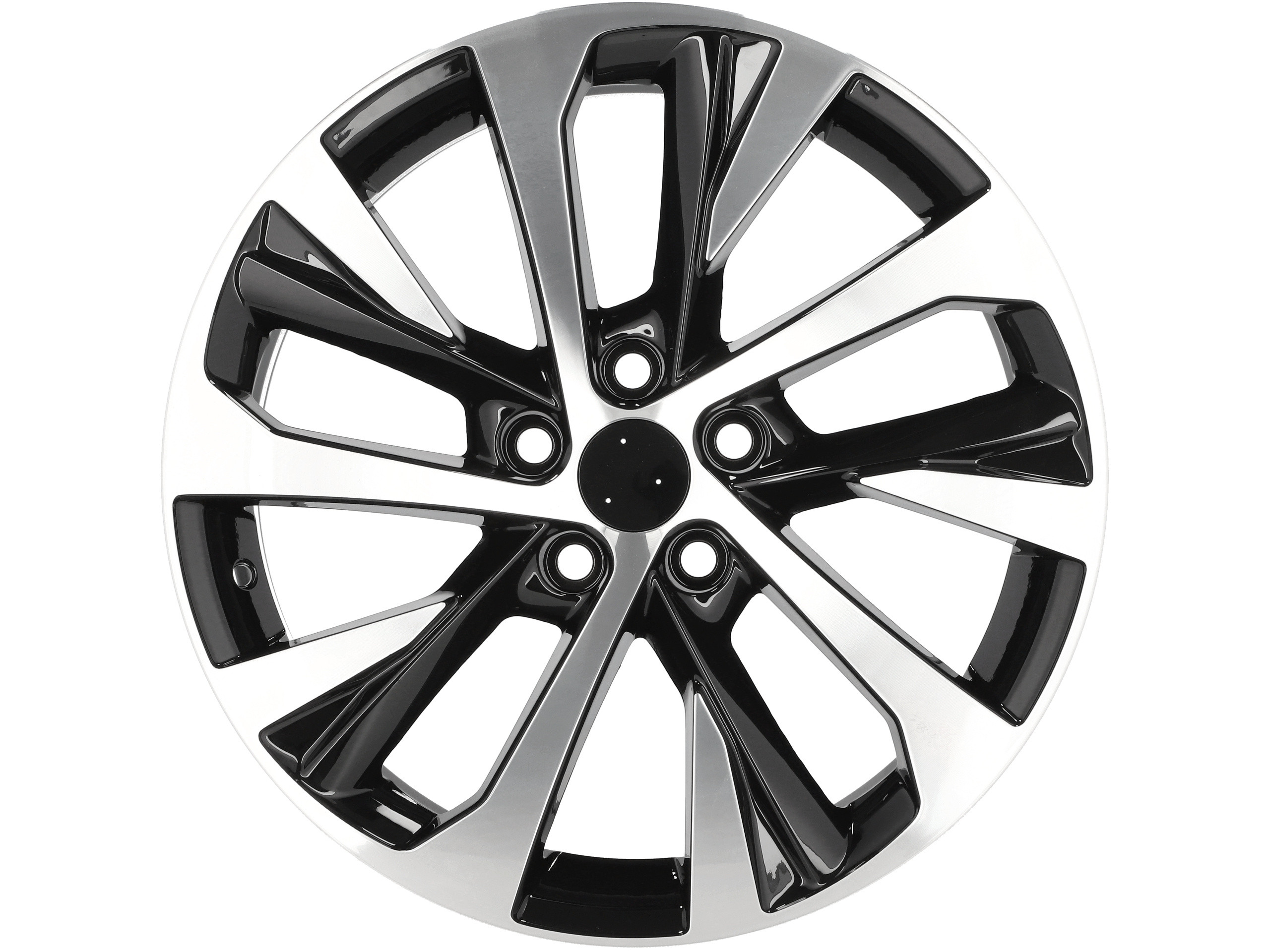 Jantes Look Lexus RX 350 18x7.5 5X114.3 ET 40 60.1 (Preto Polido)