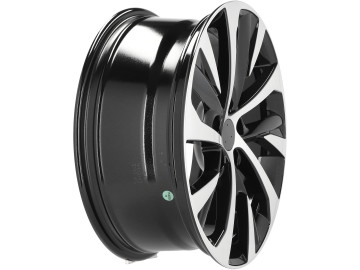 Jantes Look Lexus RX 350 18x7.5 5X114.3 ET 40 60.1 (Preto Polido)