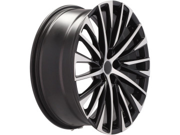Jantes Look Lexus RX 350 20x8 5X114.3 ET 30 60.1 (Preto Polido Metade Matte)