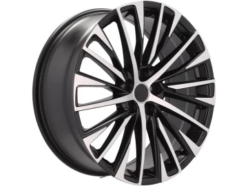 Jantes Look Lexus RX 350 21x8 5X114.3 ET 40 60.1 (Preto Polido)