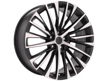 Jantes Look Lexus RX 350 21x8 5X114.3 ET 40 60.1 (Preto Polido)