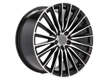 Jantes Look MERCEDES New C Class R18x8 5X112 ET 45 66.6 (Preto Polido)