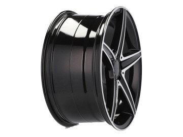 Jantes Look Mercedes AMG CLA 18x7.5 5X112 ET 44 66.6 (Preto Polido)