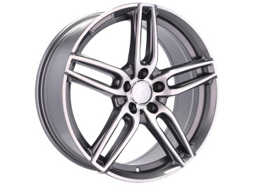 Jantes Look Mercedes W213 18x8 5X112 ET 43 66.6 (Cinza Polido)