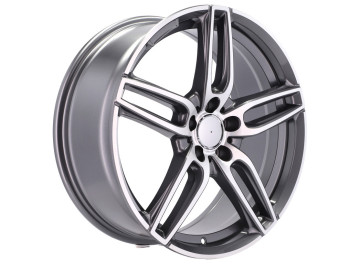 Jantes Look Mercedes W213 18x8 5X112 ET 43 66.6 (Cinza Polido)