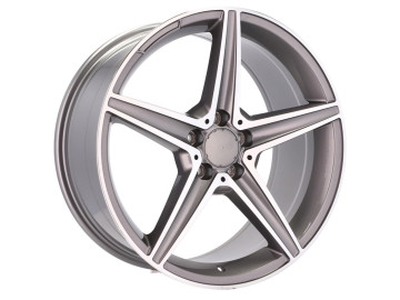 Jantes Look Mercedes CLA 18x8 5X112 ET 45 66.6 (Cinza Polido)