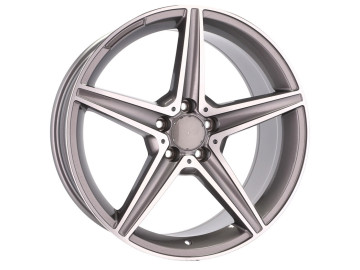 Jantes Look Mercedes CLA 18x8 5X112 ET 45 66.6 (Cinza Polido)