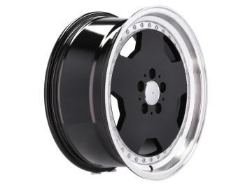 Jantes Look Mercedes Monoblock 18x9 5X112 ET 30 66.6 (Preto + Aba Polida)