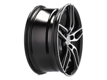 Jantes Look Mercedes CLA 19x9.5 5X112 ET 43 66.6 (Preto Polido)