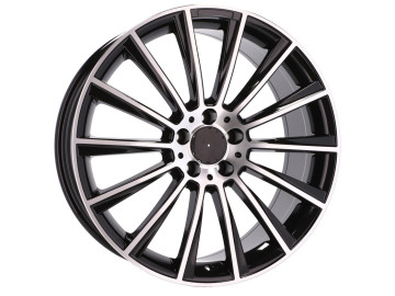 Jantes Look Mercedes Turbine 20x8.5 5X112 ET 38 66.6 (Preto Polido) 