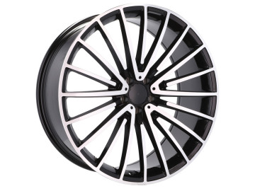 Jantes Look Mercedes Class S AMG 20x8.5 5X112 ET 38 66.6 (Preto Polido)