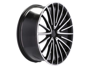 Jantes Look Mercedes Class S AMG 20x8.5 5X112 ET 38 66.6 (Preto Polido)