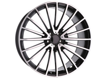 Jantes Look Mercedes Class S AMG 20x8.5 5X112 ET 38 66.6 (Preto Polido)